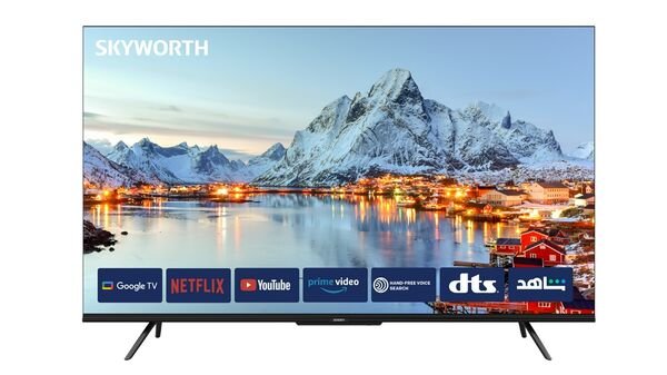 شاشة سمارت سكاي وورث 55 بوصة GOOGLE TV - 4K