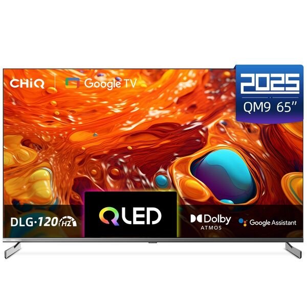 شاشة سمارت تشيك 65 بوصة اوامر صوتية 4K -GOOGLE TV-QLED